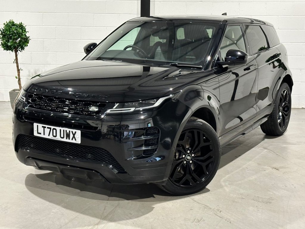 USED 2020 70 LAND ROVER RANGE ROVER EVOQUE 2.0 D180 MHEV R-Dynamic SE SUV 5dr Diesel Auto 4WD Euro 6 (s/s) (180 ps) 