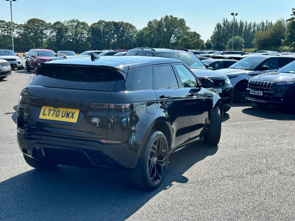 USED 2020 70 LAND ROVER RANGE ROVER EVOQUE 2.0 D180 MHEV R-Dynamic SE SUV 5dr Diesel Auto 4WD Euro 6 (s/s) (180 ps) 