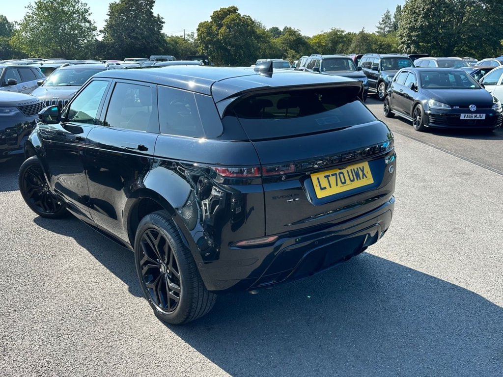 USED 2020 70 LAND ROVER RANGE ROVER EVOQUE 2.0 D180 MHEV R-Dynamic SE SUV 5dr Diesel Auto 4WD Euro 6 (s/s) (180 ps) 