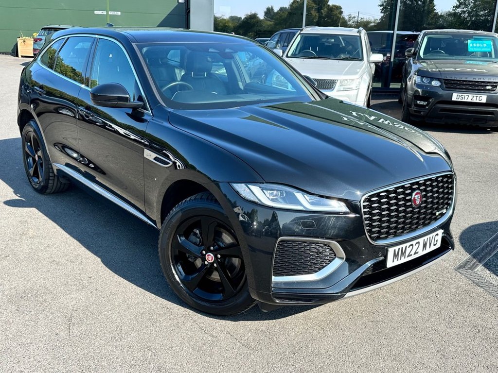 USED 2022 22 JAGUAR F-PACE 2.0 D200 MHEV R-Dynamic S SUV 5dr Diesel Auto AWD Euro 6 (s/s) (204 ps) 
