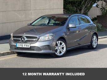 2016 MERCEDES-BENZ A-CLASS 1.6 A180 Sport (Executive) Hatchback 5dr Petrol Manual Euro 6 (s/s) (122 ps) £11495.00