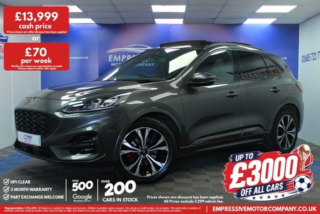 View our Ford Kuga 1.5T EcoBoost ST-Line X Edition SUV 5dr Petrol Manual Euro 6 (s/s) (150 ps)