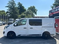 USED 2018 67 VAUXHALL VIVARO 1.6 CDTi 2900 BiTurbo ecoTEC Limited Edition Nav Crew Van L1 H1 Euro 6 (s/s) 5dr (6 Seat) CREW VAN|ROCKnROLL BED|NO VAT