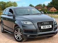 USED 2011 11 AUDI Q7 3.0 TDI V6 S line Tiptronic quattro Euro 5 5dr Major Service+ Long Mot