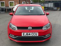 USED 2014 64 VOLKSWAGEN POLO 1.4 TDI BlueMotion Tech SE Hatchback 3dr Diesel Manual Euro 6 (s/s) (75 ps) 