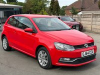 USED 2014 64 VOLKSWAGEN POLO 1.4 TDI BlueMotion Tech SE Hatchback 3dr Diesel Manual Euro 6 (s/s) (75 ps) 