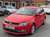 USED 2014 64 VOLKSWAGEN POLO 1.4 TDI BlueMotion Tech SE Hatchback 3dr Diesel Manual Euro 6 (s/s) (75 ps) 