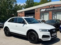 USED 2018 18 AUDI Q3 2.0 TFSI Black Edition SUV 5dr Petrol S Tronic quattro Euro 6 (s/s) (180 ps) 