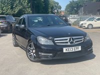 USED 2013 13 MERCEDES-BENZ C CLASS 1.6 C180 BlueEfficiency AMG Sport Plus Saloon 4dr Petrol G-Tronic+ Euro 5 (s/s) (156 ps) 