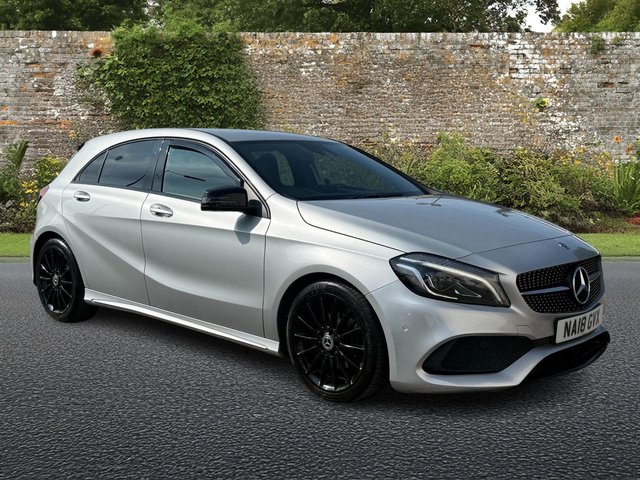 2018 MERCEDES A CLASS 1.6 A180 AMG LINE PREMIUM HATCHBACK 5DR PETROL MANUAL EURO 6 S... photo