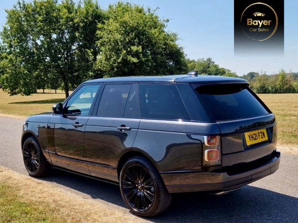 USED 2021 21 LAND ROVER RANGE ROVER 3.0 D300 MHEV Westminster Black SUV 5dr Diesel Auto 4WD Euro 6 (s/s) (300 ps) FINANCE AVAILABLE