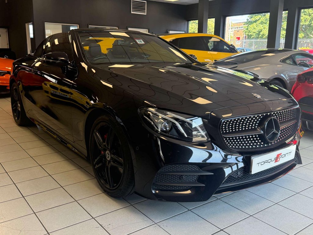 USED 2019 19 MERCEDES-BENZ E-CLASS 2.0 E 220 D AMG Line Auto 2dr SH + AIR SCARF + AMBIENT LIGHT
