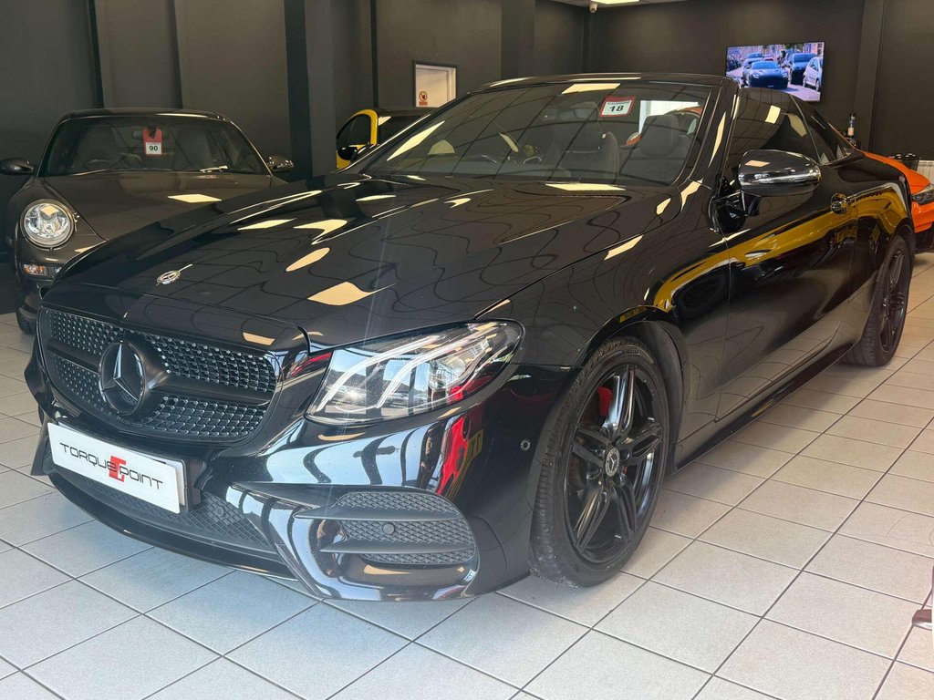 USED 2019 19 MERCEDES-BENZ E-CLASS 2.0 E 220 D AMG Line Auto 2dr SH + AIR SCARF + AMBIENT LIGHT