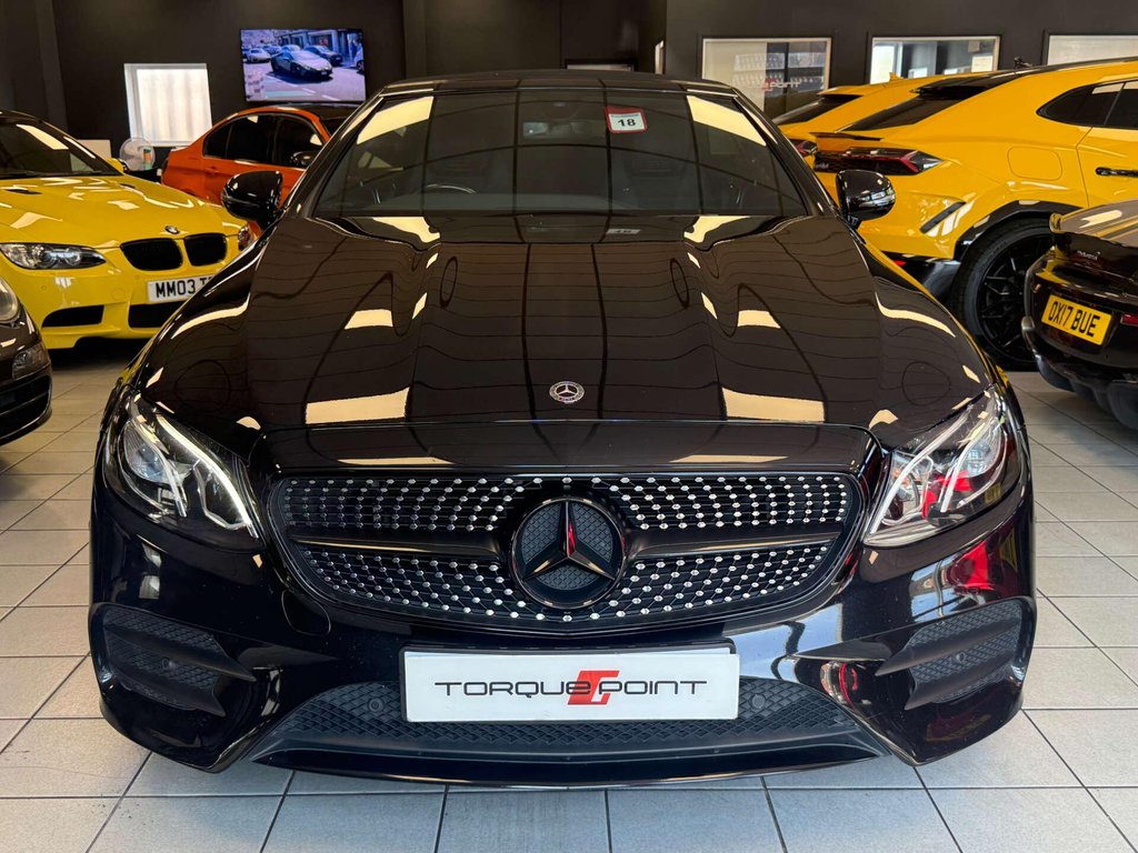 USED 2019 19 MERCEDES-BENZ E-CLASS 2.0 E 220 D AMG Line Auto 2dr SH + AIR SCARF + AMBIENT LIGHT