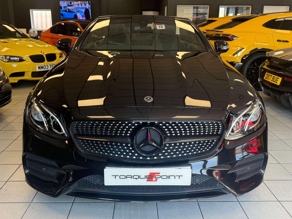 USED 2019 19 MERCEDES-BENZ E-CLASS 2.0 E 220 D AMG Line Auto 2dr SH + AIR SCARF + AMBIENT LIGHT