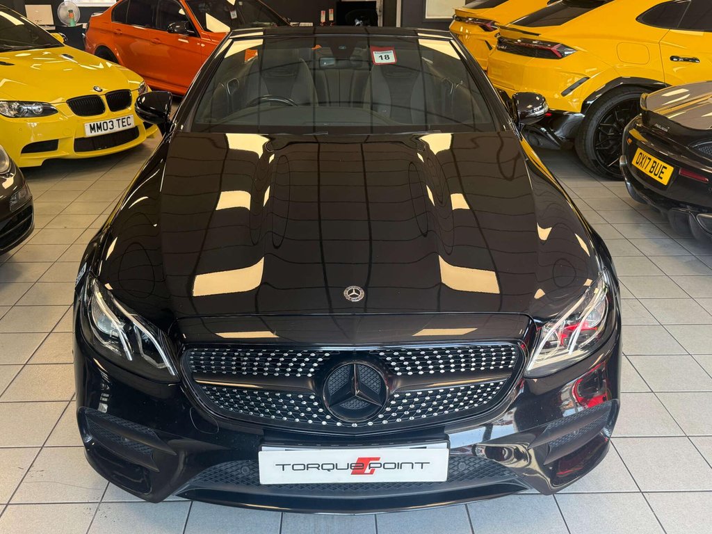 USED 2019 19 MERCEDES-BENZ E-CLASS 2.0 E 220 D AMG Line Auto 2dr SH + AIR SCARF + AMBIENT LIGHT