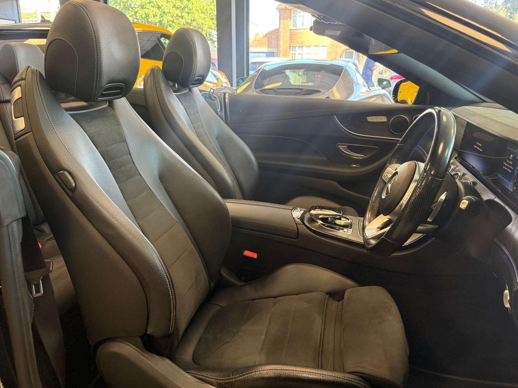 USED 2019 19 MERCEDES-BENZ E-CLASS 2.0 E 220 D AMG Line Auto 2dr SH + AIR SCARF + AMBIENT LIGHT