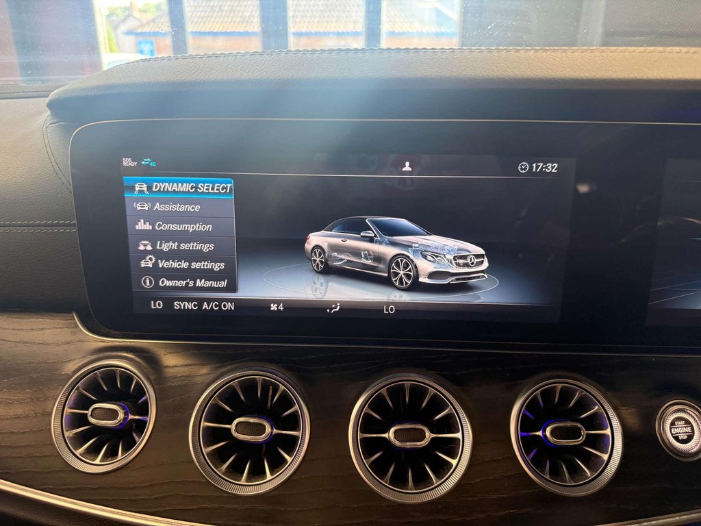 USED 2019 19 MERCEDES-BENZ E-CLASS 2.0 E 220 D AMG Line Auto 2dr SH + AIR SCARF + AMBIENT LIGHT