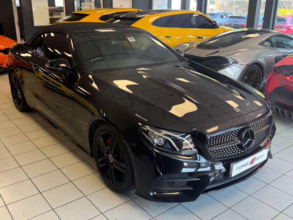 USED 2019 19 MERCEDES-BENZ E-CLASS 2.0 E 220 D AMG Line Auto 2dr SH + AIR SCARF + AMBIENT LIGHT