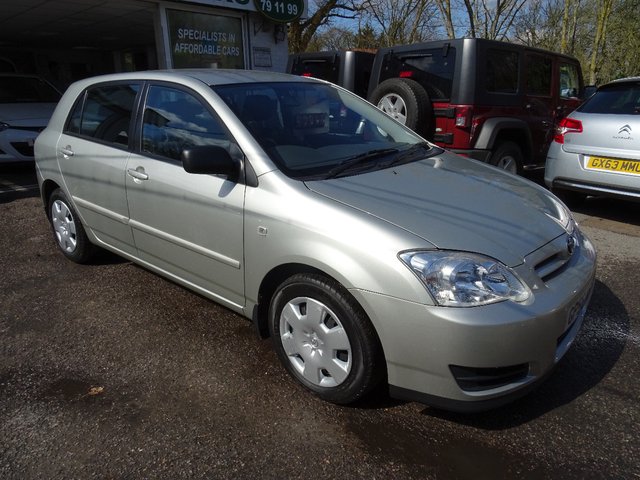 2006 56 Toyota Corolla 1.4 T2 VVT-I 5d 92 BHP