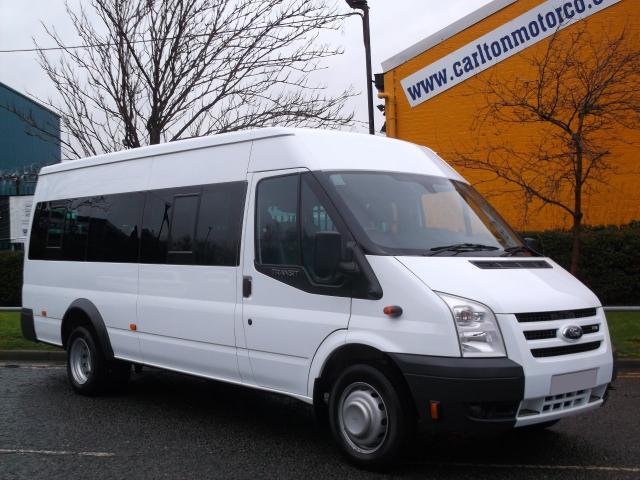 2009 58 Ford Transit MINIbus 430E 15s Lwb Low Mileage [ NO VAT TO PAY ] PSV+ Tacho 