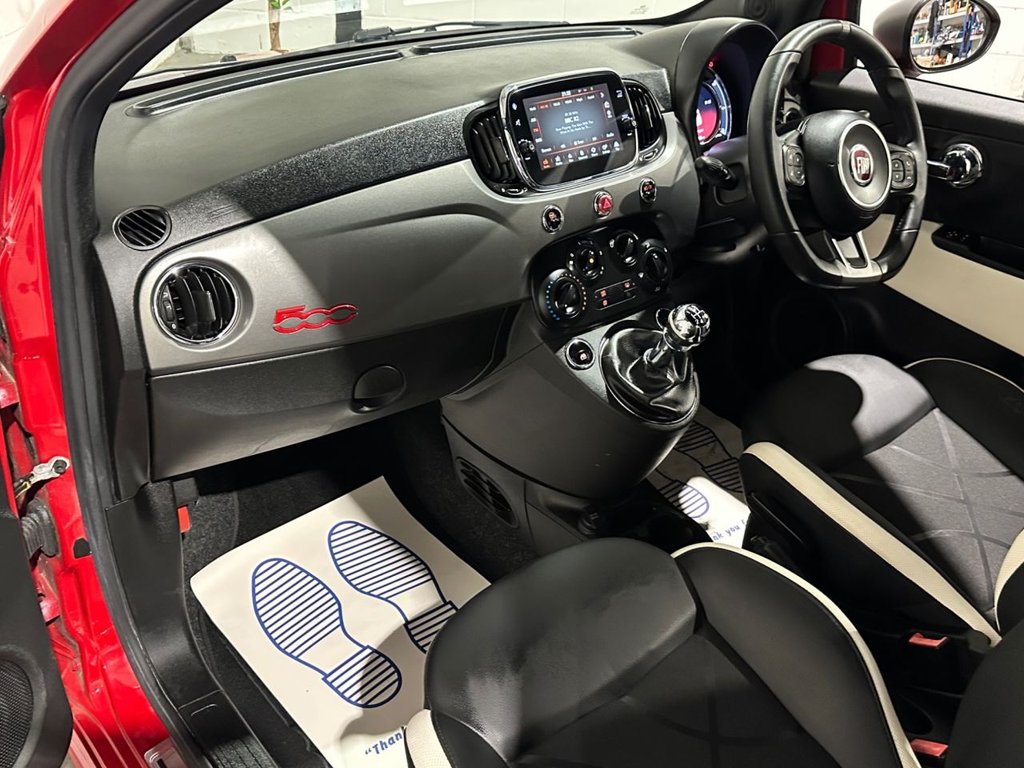 USED 2017 17 FIAT 500 1.2 S Hatchback 3dr Petrol Manual Euro 6 (s/s) (69 bhp) 