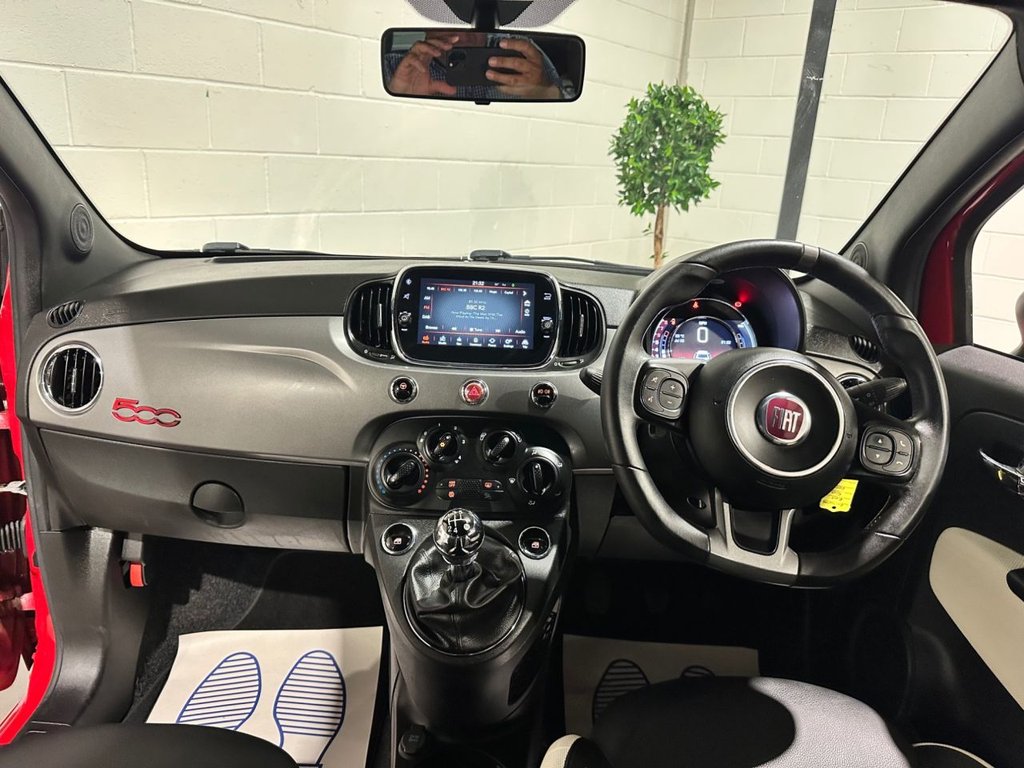 USED 2017 17 FIAT 500 1.2 S Hatchback 3dr Petrol Manual Euro 6 (s/s) (69 bhp) 