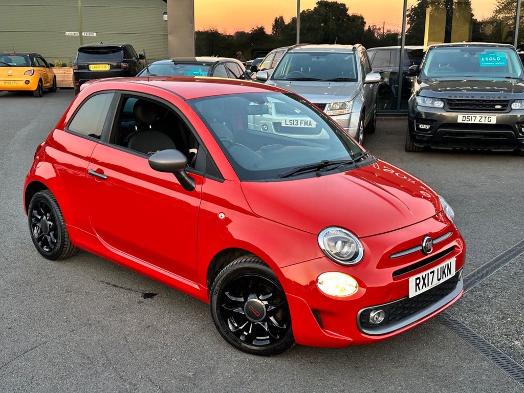 USED 2017 17 FIAT 500 1.2 S Hatchback 3dr Petrol Manual Euro 6 (s/s) (69 bhp) 