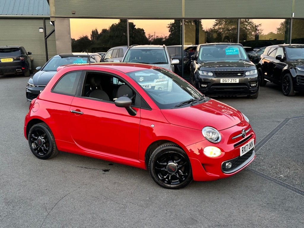 USED 2017 17 FIAT 500 1.2 S Hatchback 3dr Petrol Manual Euro 6 (s/s) (69 bhp) 