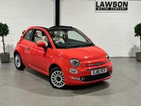 USED 2016 16 FIAT 500C 1.2 Lounge Convertible 2dr Petrol Manual Euro 6 (s/s) (69 bhp) 
