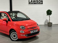 USED 2016 16 FIAT 500C 1.2 Lounge Convertible 2dr Petrol Manual Euro 6 (s/s) (69 bhp) 