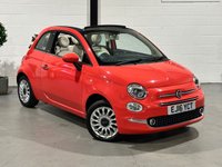 USED 2016 16 FIAT 500C 1.2 Lounge Convertible 2dr Petrol Manual Euro 6 (s/s) (69 bhp) 