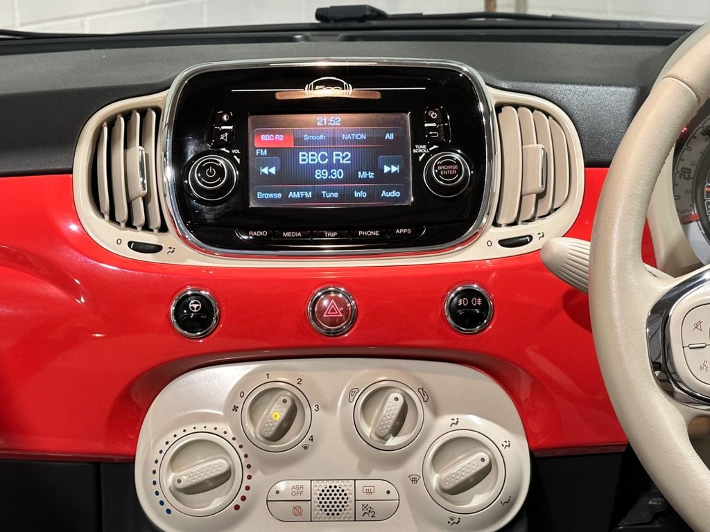 USED 2016 16 FIAT 500C 1.2 Lounge Convertible 2dr Petrol Manual Euro 6 (s/s) (69 bhp) 