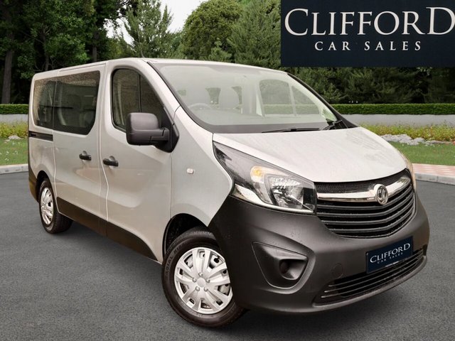 View our Vauxhall Vivaro 1.6 CDTi 2900 BiTurbo ecoFLEX Combi Van Double Cab 5dr Diesel Manual L1 H1 Euro 6 (s/s) (9 Seat) (95 ps)
