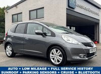 USED 2015 15 HONDA JAZZ 1.4 i-VTEC EX Hatchback 5dr Petrol CVT Euro 5 (99 ps) AUTO -- FULL SERVICE HISTORY -- SUNROOF -- CRUISE -- SENSORS