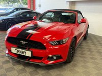 USED 2016 66 FORD MUSTANG 2.3T EcoBoost Convertible 2dr Petrol SelShift Euro 6 (317 ps) 
