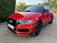 USED 2018 67 AUDI Q3 2.0 TFSI Black Edition SUV 5dr Petrol S Tronic quattro Euro 6 (s/s) (180 ps) LEATHER&SUEDE,BLACK PACK,PX WELCOME