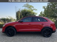 USED 2018 67 AUDI Q3 2.0 TFSI Black Edition SUV 5dr Petrol S Tronic quattro Euro 6 (s/s) (180 ps) LEATHER&SUEDE,BLACK PACK,PX WELCOME