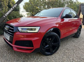 2018 AUDI Q3 2.0 TFSI Black Edition SUV 5dr Petrol S Tronic quattro Euro 6 (s/s) (180 ps) £14590.00
