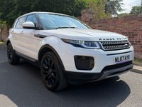USED 2017 67 LAND ROVER RANGE ROVER EVOQUE 2.0 eD4 SE SUV 5dr Diesel Manual FWD Euro 6 (s/s) (150 ps) 3 OWNERS, EXCELLENT SERVICE HISTORY, 1YR MOT, ALLOYS, AIR CON, BLUETOOTH, CRUISE,HEATED LEATHER,  DAB RADIO CD, E/WINDOWS, R/LOCKING, FREE WARRANTY, FINANCE AVAILABLE, HPI CLEAR, PART EXCHANGE WELCOME,