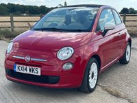 USED 2014 14 FIAT 500C 1.2 Colour Therapy Euro 6 (s/s) 2dr 1 Owner/2Keys/Â£35 Tax/Eco