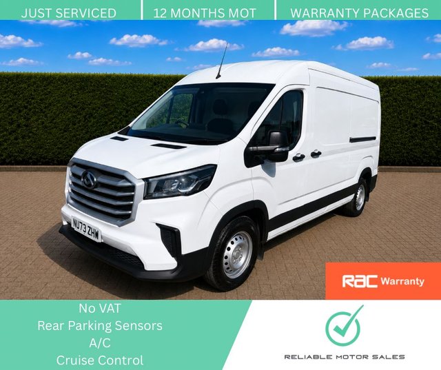 View our Maxus Deliver 9 2.0 D20 Panel Van 5dr Diesel Manual FWD L3 H2 Euro 6 (s/s) (163 ps)
