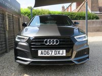USED 2017 67 AUDI Q3 2.0 TFSI Black Edition SUV 5dr Petrol S Tronic quattro Euro 6 (s/s) (180 ps) BOSE, POWER TAILGATE, HILL ASSIST