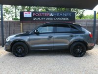 USED 2017 67 AUDI Q3 2.0 TFSI Black Edition SUV 5dr Petrol S Tronic quattro Euro 6 (s/s) (180 ps) BOSE, POWER TAILGATE, HILL ASSIST