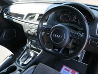 USED 2017 67 AUDI Q3 2.0 TFSI Black Edition SUV 5dr Petrol S Tronic quattro Euro 6 (s/s) (180 ps) BOSE, POWER TAILGATE, HILL ASSIST