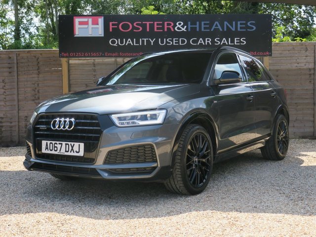 View our Audi Q3 2.0 TFSI Black Edition SUV 5dr Petrol S Tronic quattro Euro 6 (s/s) (180 ps)