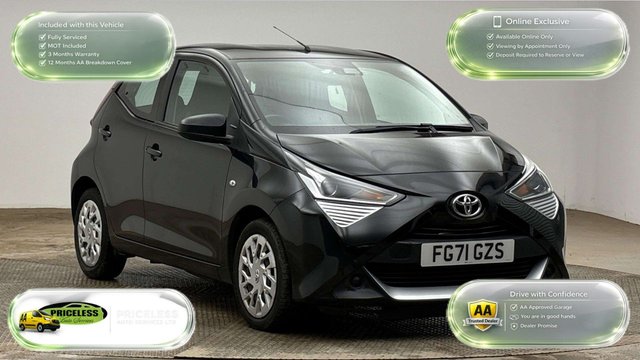 View our Toyota Aygo 1.0 VVT-i x-play Hatchback 5dr Petrol Manual Euro 6 (s/s) (71 ps)