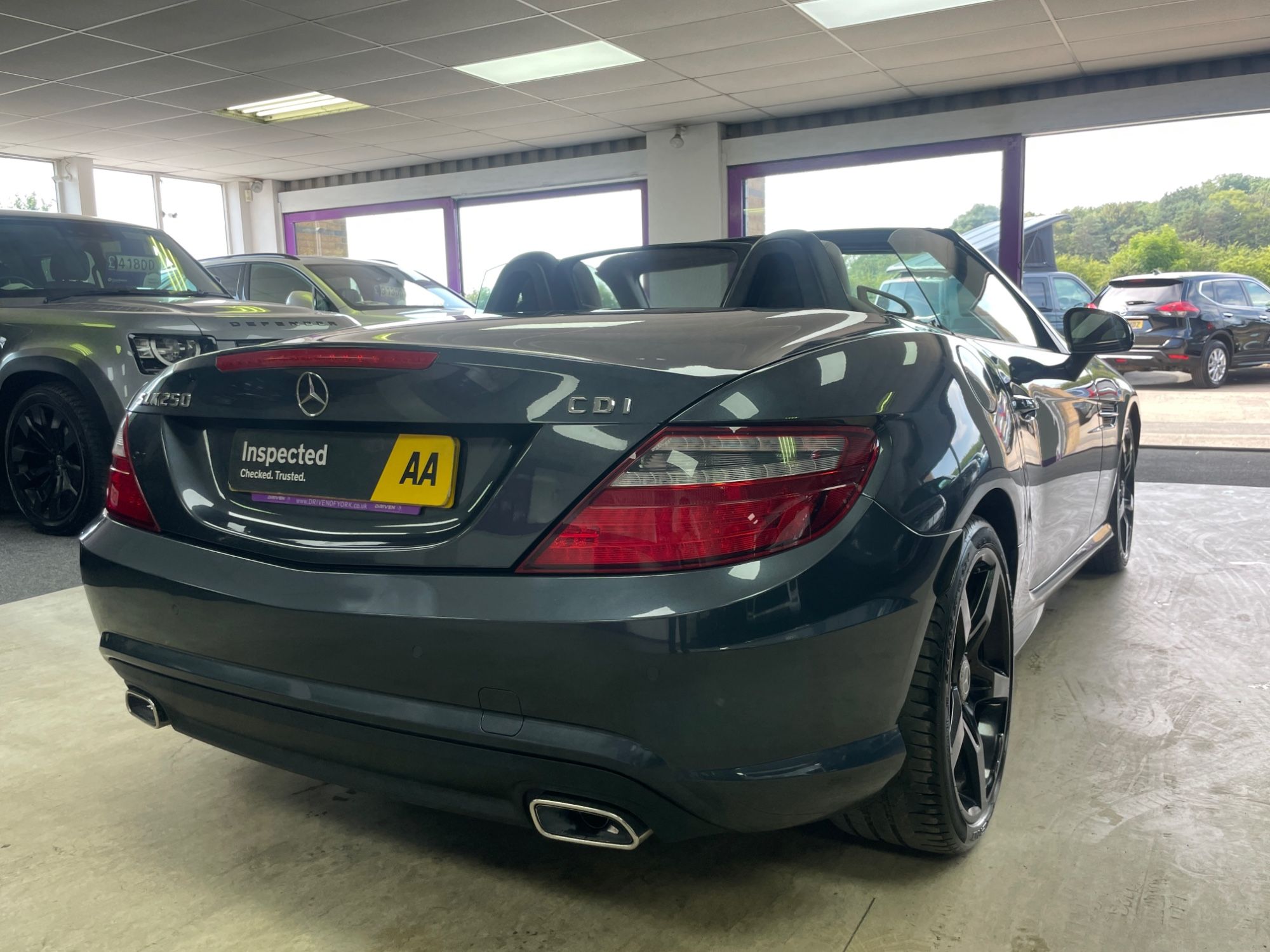 USED 2012 62 MERCEDES-BENZ SLK 2.1 SLK250 CDI BlueEfficiency AMG Sport Convertible 2dr Diesel G-Tronic+ Euro 5 (s/s) (204 ps) 