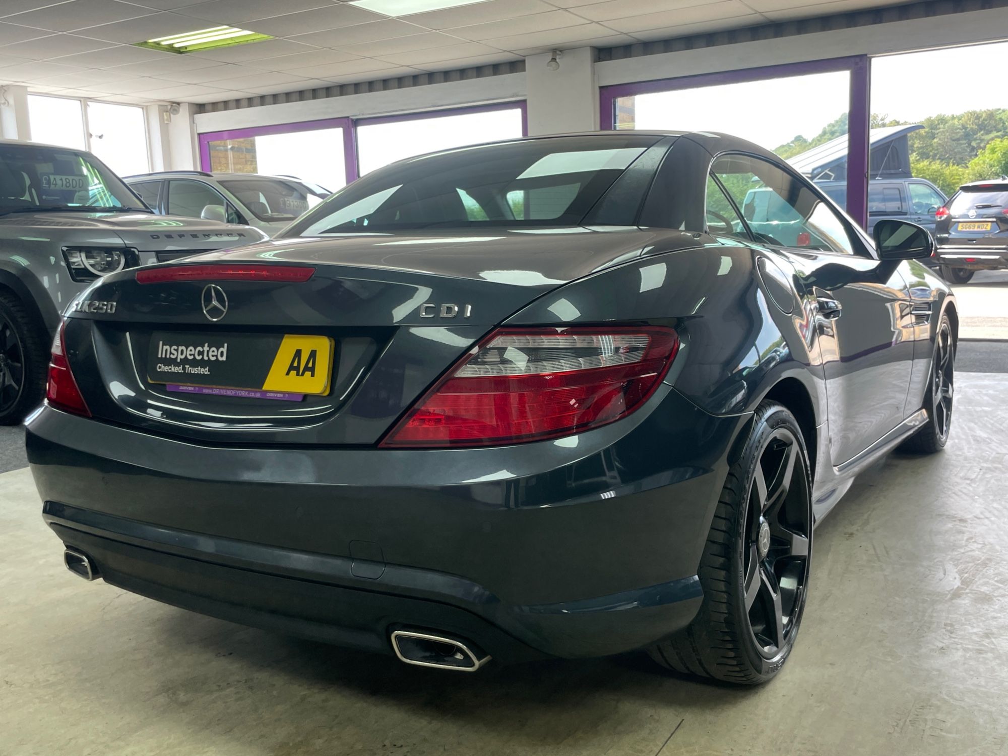 USED 2012 62 MERCEDES-BENZ SLK 2.1 SLK250 CDI BlueEfficiency AMG Sport Convertible 2dr Diesel G-Tronic+ Euro 5 (s/s) (204 ps) 