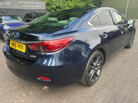 USED 2016 16 MAZDA MAZDA6 2.0 SKYACTIV-G Sport Nav Saloon 4dr Petrol Manual Euro 6 (s/s) (165 ps) 